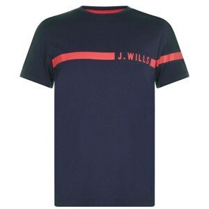 Jack Wills Budden Stripe Logo T-Shirt