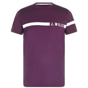 Jack Wills Budden Stripe Logo T-Shirt