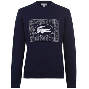 Lacoste Text Crew Sweater