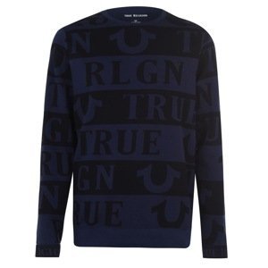 True Religion AOP Crew Sweatshirt