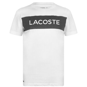 Lacoste Rubber Logo T Shirt