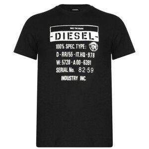 Diesel Text Graphic T Shirt