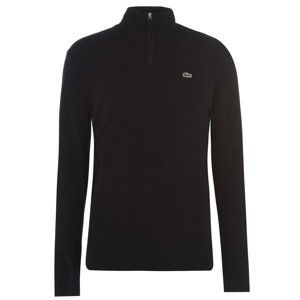 Lacoste Quarter Zip Knit Sweater