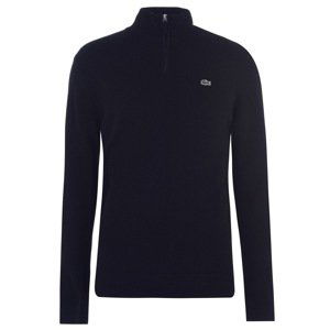 Lacoste Quarter Zip Knit Sweater