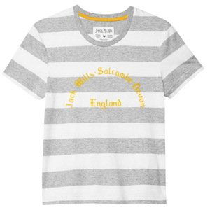 Jack Wills Peckson Graphic Stripe T Shirt