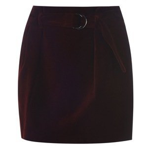 Jack Wills Hollingbury Velvet Mini Skirt