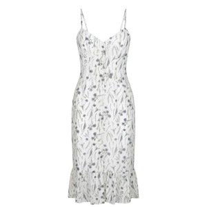 Jack Wills Ledbury Button Through Midi Cami Dress