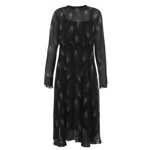 Jack Wills Coston Feather Midi Dress