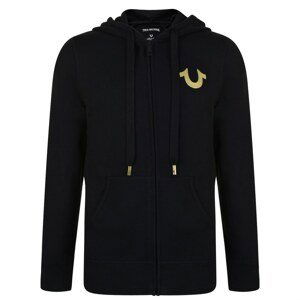 True Religion Foil Zip Hooded Sweatshirt