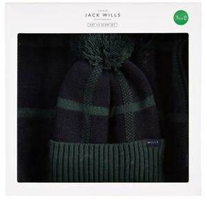 Jack Wills Wincanto Check Hat And Scarf Set