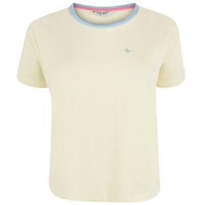 Jack Wills Milsom Cropped Plain Ringer T-Shirt