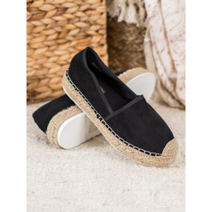 SEASTAR BLACK SUEDE ESPADRYLE