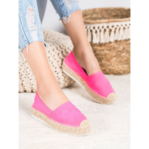 SEASTAR PINK SUEDE ESPADRYLE