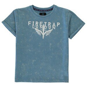 Firetrap Acid Wash T Shirt Junior Boys