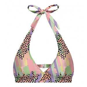 Dámske plavky vrchný diel Mr. GUGU & Miss GO  PASTEL DOTS HALTER NECK