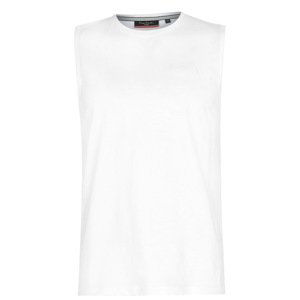 Pierre Cardin Embroidered Sleeveless T Shirt Mens