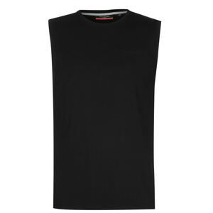 Pierre Cardin Embroidered Sleeveless T Shirt Mens