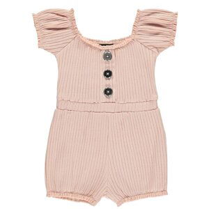 Firetrap Rib Playsuit Baby Girls