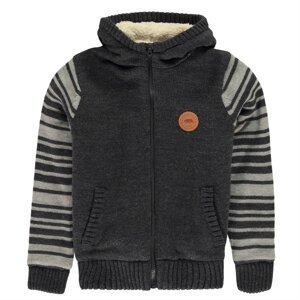 SoulCal Sherpa Lined Knit Jacket Junior Boys