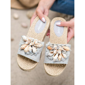 SEASTAR FASHIONABLE FLIP-FLOPS WITH SCAL CUPS