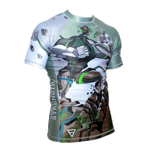 ShowYourStrength Man's T-shirt Rashguard The Four Elements Earth