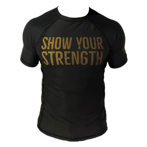 ShowYourStrength Man's T-shirt Rashguard