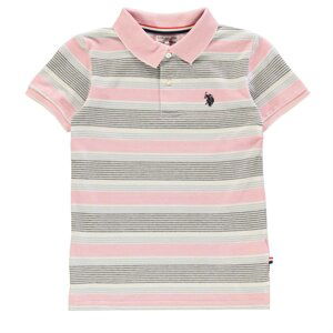 US Polo Assn Oxford Striped Polo Shirt