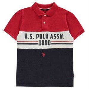 US Polo Assn Tri Stripe Goal Polo Shirt
