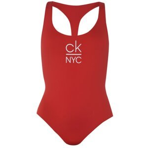 Calvin Klein NYC Racer Back Swimsuit