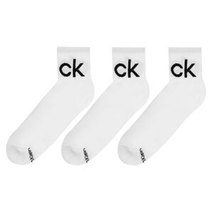 Calvin Klein Quarter Logo 3 Pack Socks