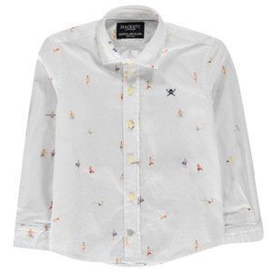 Hackett Long Sleeved Surf Print Shirt