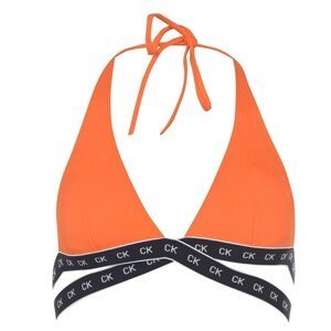 Calvin Klein Mono Halter Triangle Bikini Top