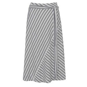 DKNY Asymmetrical Tie Skirt