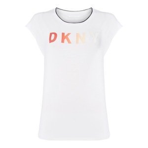 DKNY Sport Rainbow Logo T Shirt