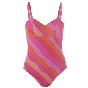 Figleaves Sao Paulo Stripe Bandeau Swimsuit