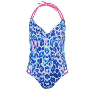 Figleaves Underwired Halter Swimsuit