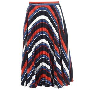 Gant Pleated Stripe Skirt Ladies
