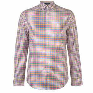 Gant Long Sleeved Multi-Coloured Shirt Mens