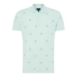 Gant All Over Print Polo Shirt Mens