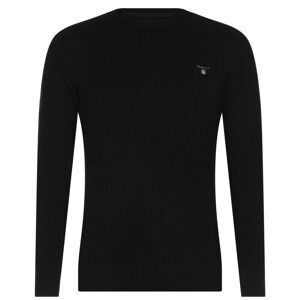 Gant Cotton Cable Knit Crew Jumper