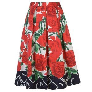 Gant Pleated Rose Skirt Womens