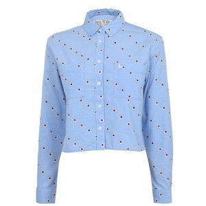 Jack Wills Glydebourne Crop Shirt