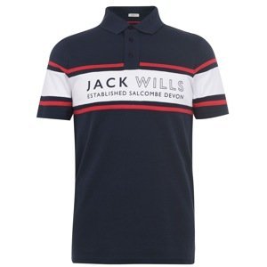 Jack Wills Cut And Sew Polo