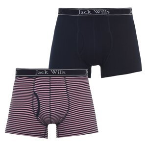 Jack Wills Chetwood 2 Pack Fine Stripe Boxers Set