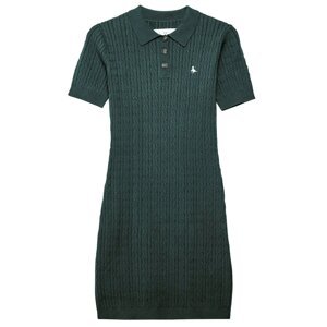 Jack Wills Moray Short Sleeve Polo Cable Dress