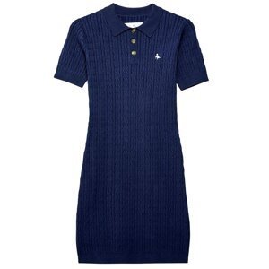 Jack Wills Moray Short Sleeve Polo Cable Dress