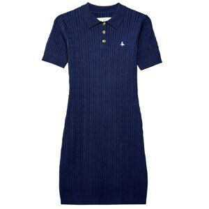 Jack Wills Moray Short Sleeve Polo Cable Dress