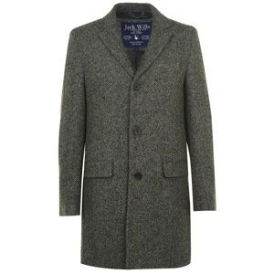 Jack Wills Henshaw Herringbone Crombie Coat