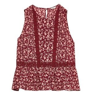 Jack Wills Lackenby Lace Insert Top