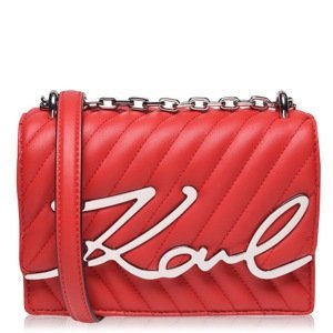 Karl Lagerfeld Signature Flap Over Bag